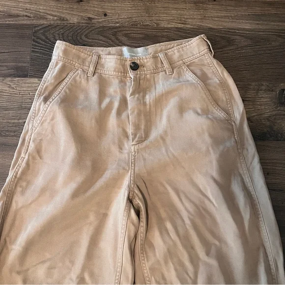 Everlane women's The Chino in Buttersoft Straight-Leg 100% Tencel - SIZE 0 - Picture 5 of 8